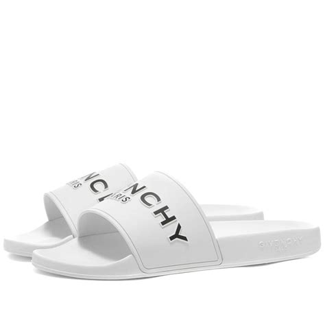 givenchy slides mens price|Givenchy slides white and black.